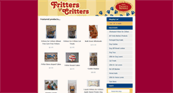 Desktop Screenshot of frittersforcritters.com