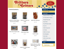 Tablet Screenshot of frittersforcritters.com
